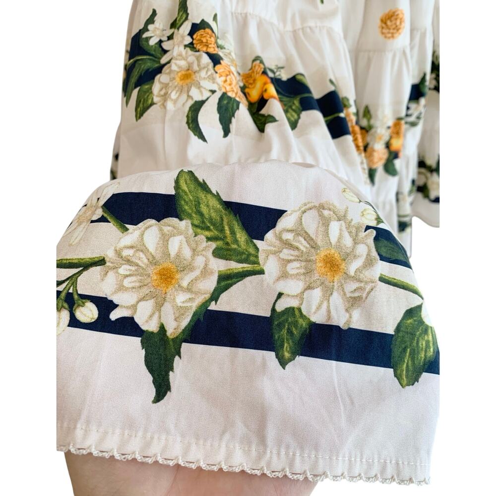 AGUA BY AGUA BENDITA Lima floral-printed cotton mini dress - Picture 9 of 10